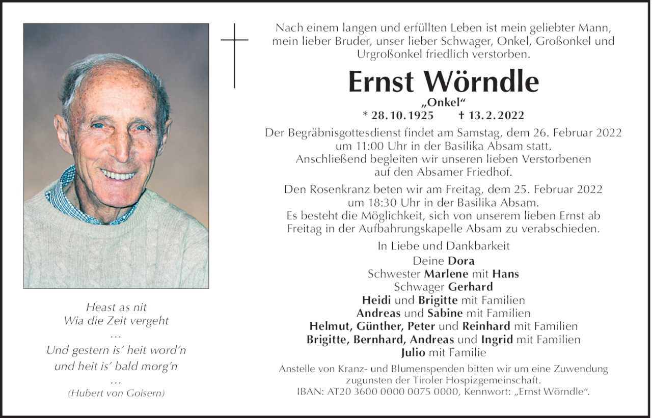 Ernst Wörndle Bild