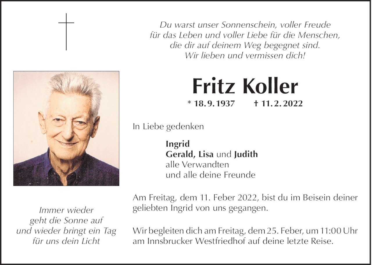 Friedrich Koller Bild