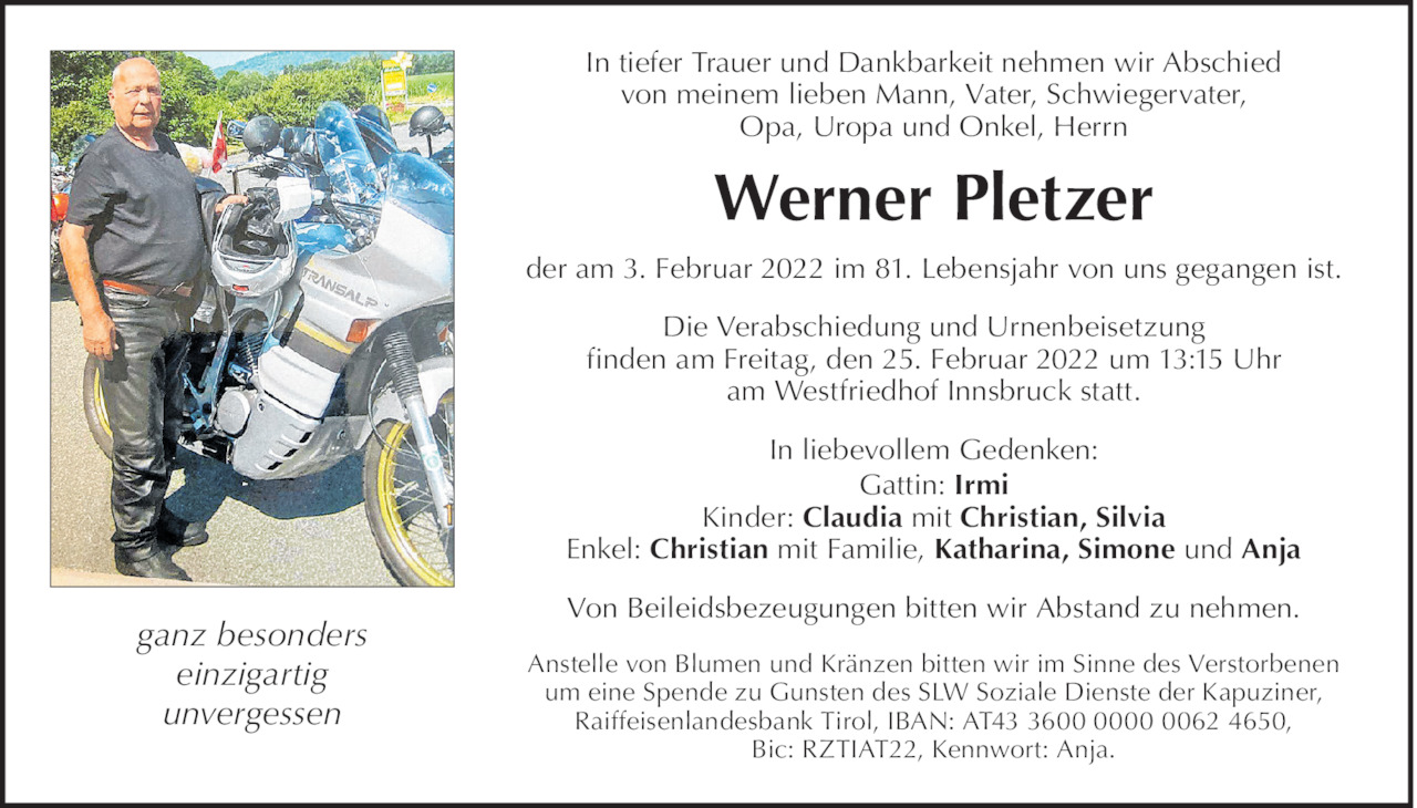 Werner  Pletzer Bild