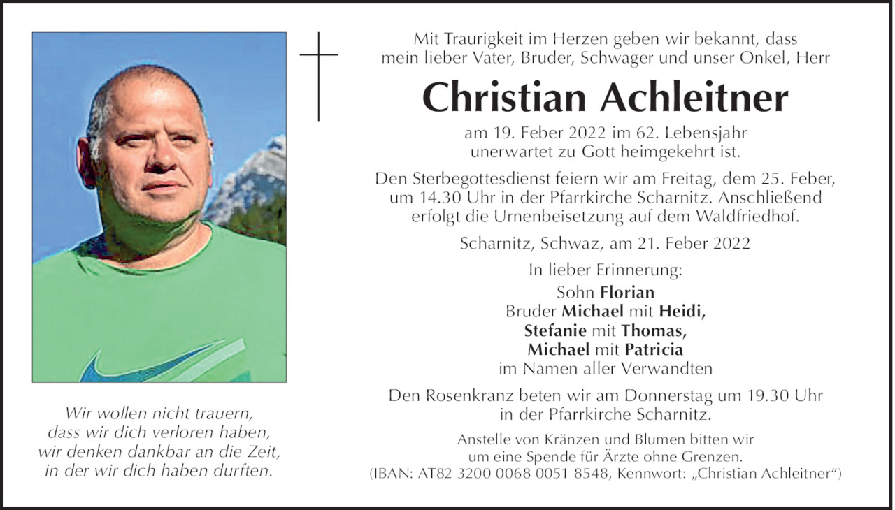 Christian Achleitner Bild