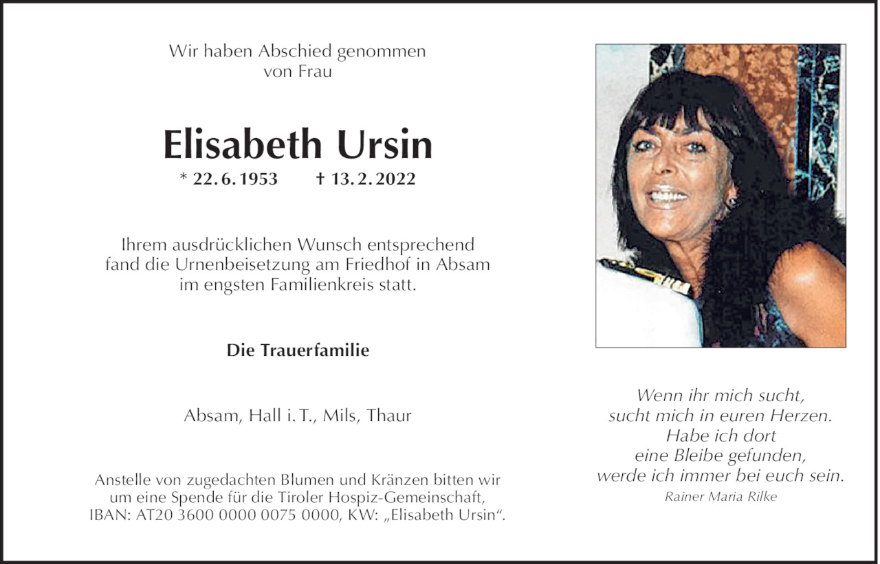 Elisabeth Ursin Bild