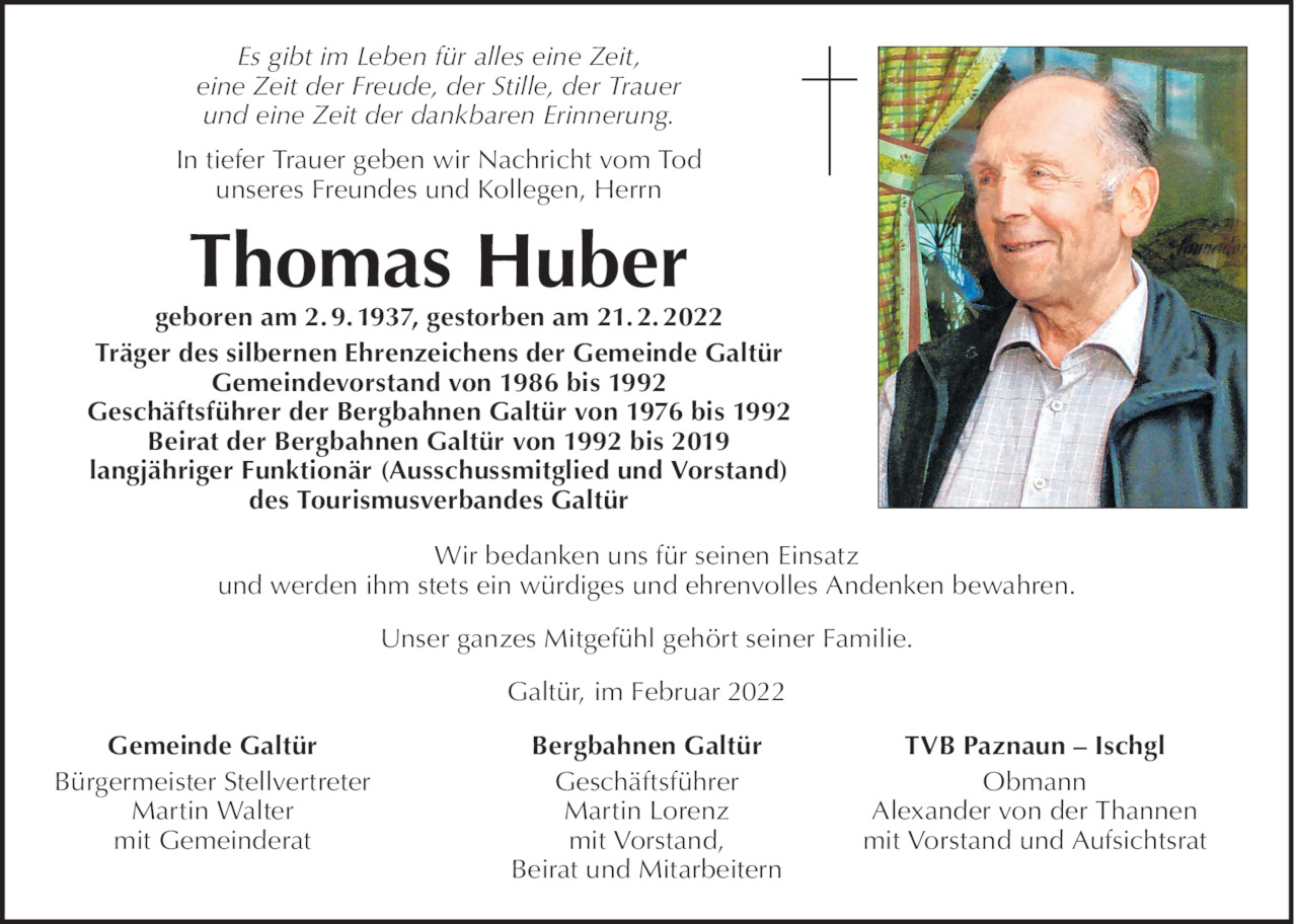 Thomas Huber Bild