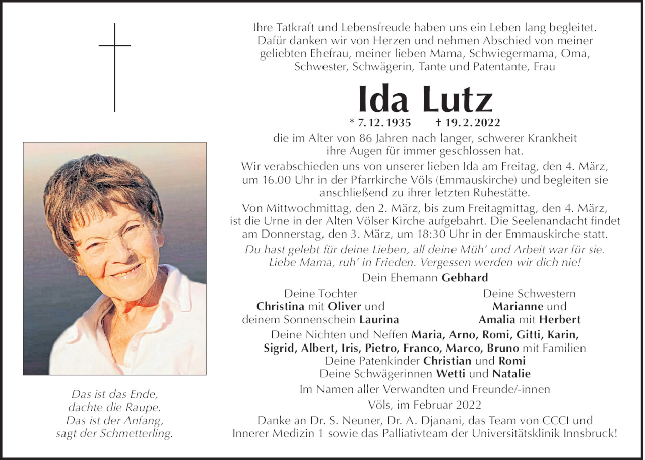 Ida Lutz Bild