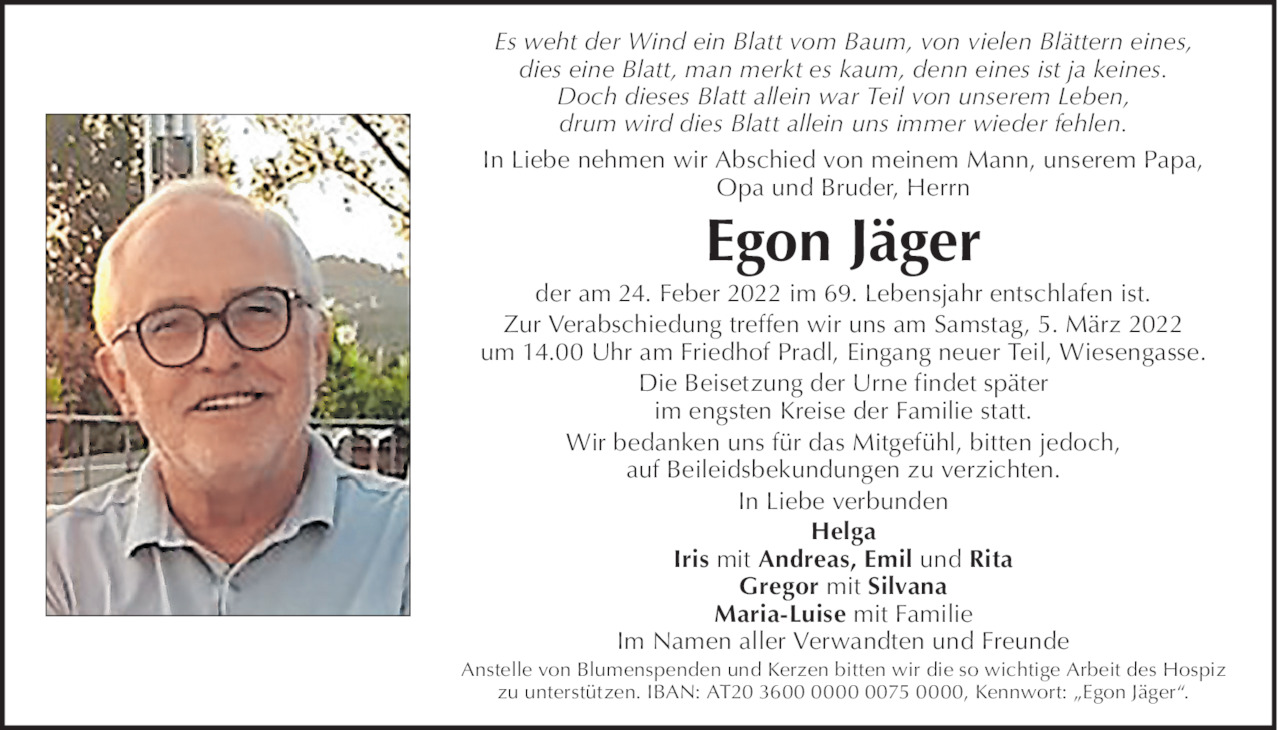 Egon Jäger Bild