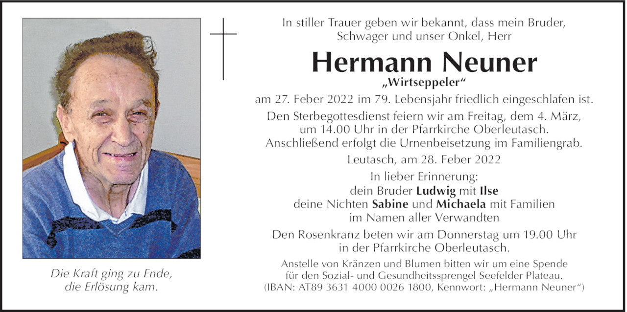 Hermann Neuner Bild