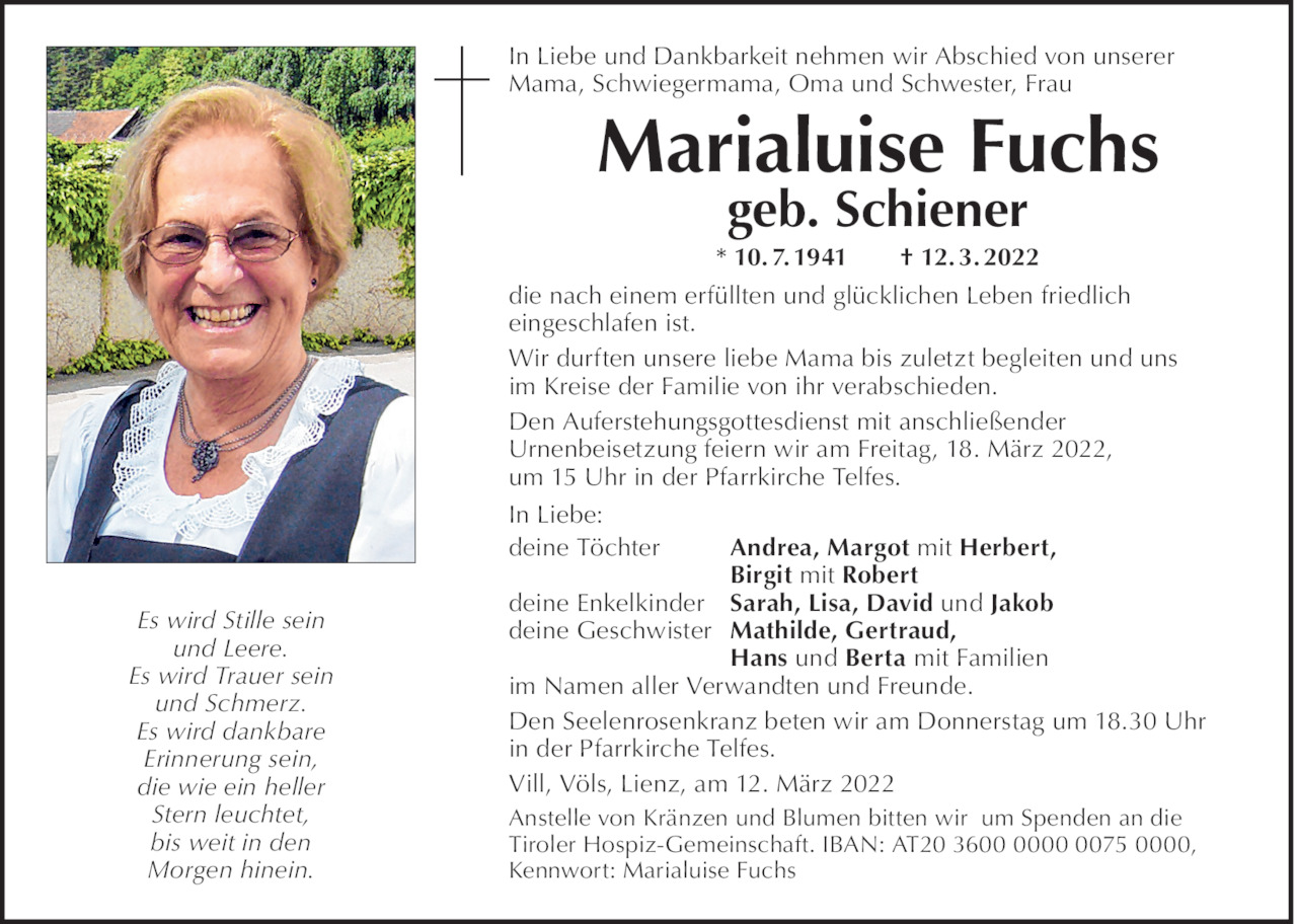 Marialuise Fuchs Bild