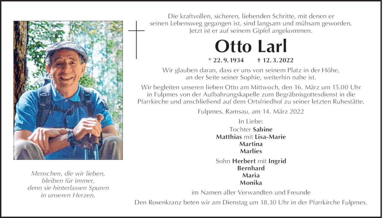 Otto Larl Bild