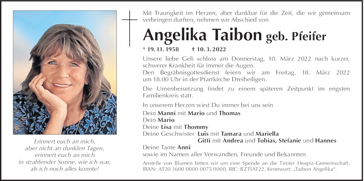 Angelika Taibon Bild