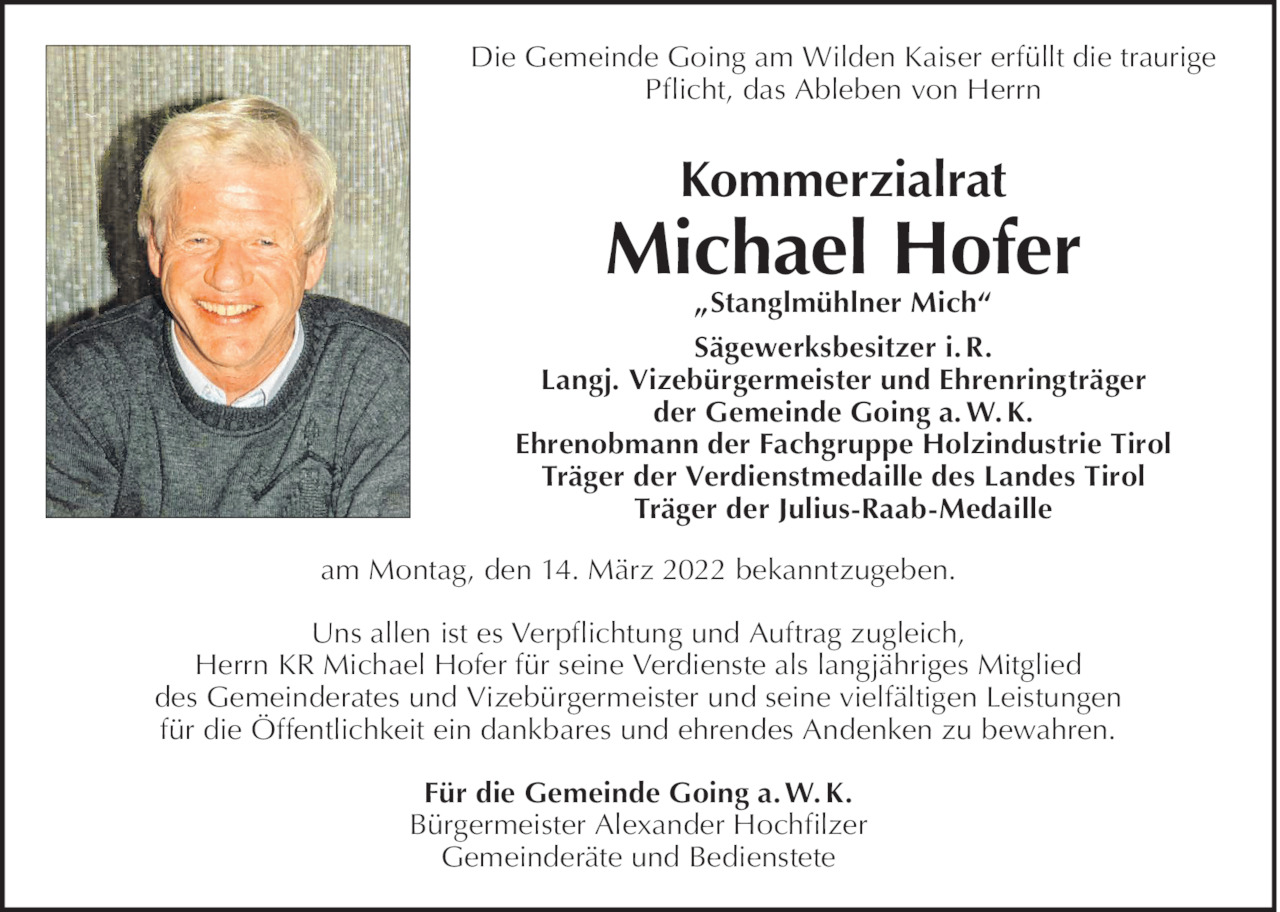 Michael Hofer Bild