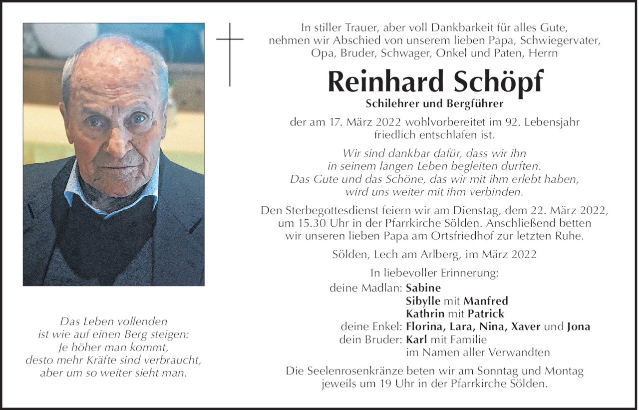 Reinhard Schöpf Bild