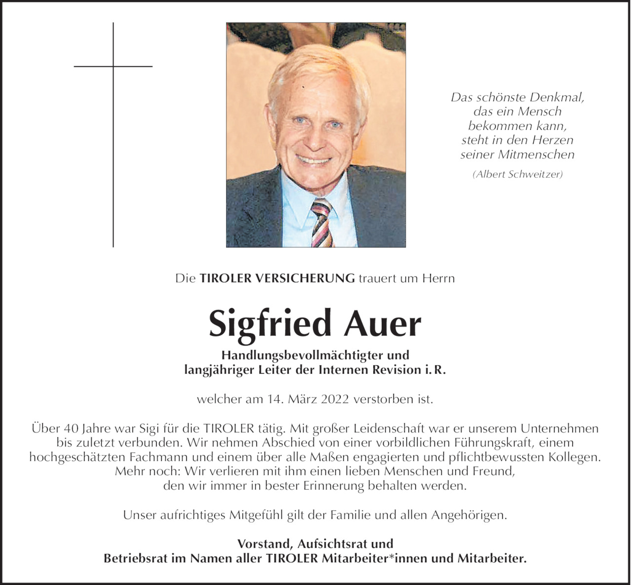 Siegfried  Auer Bild