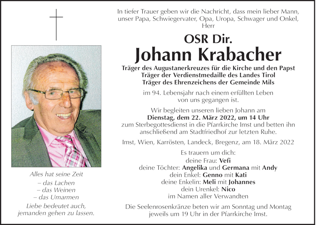 Johann Krabacher Bild
