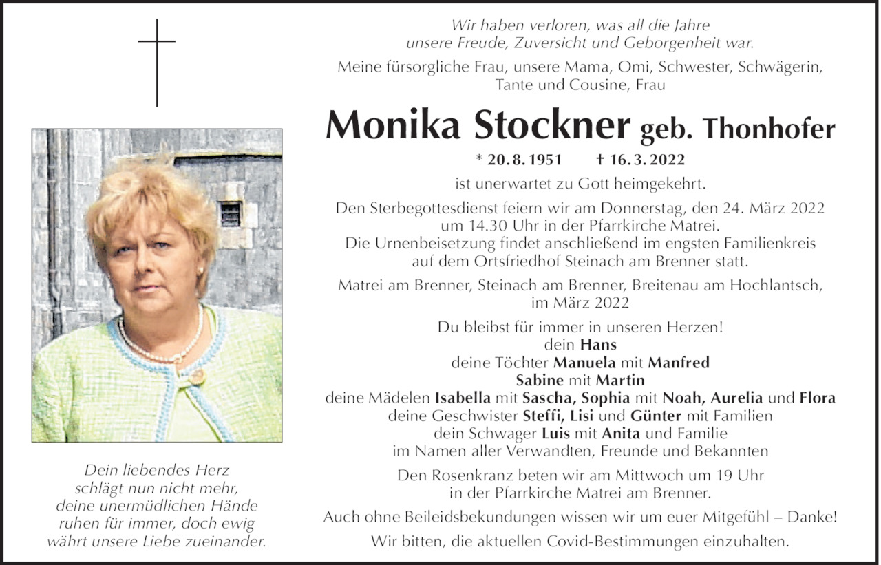Monika Stockner Bild