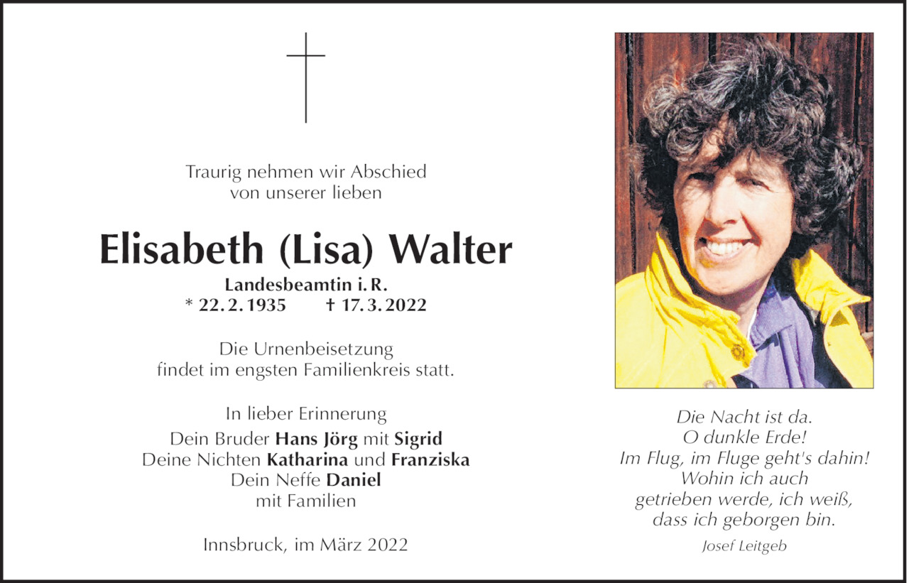 Elisabeth Walter Bild