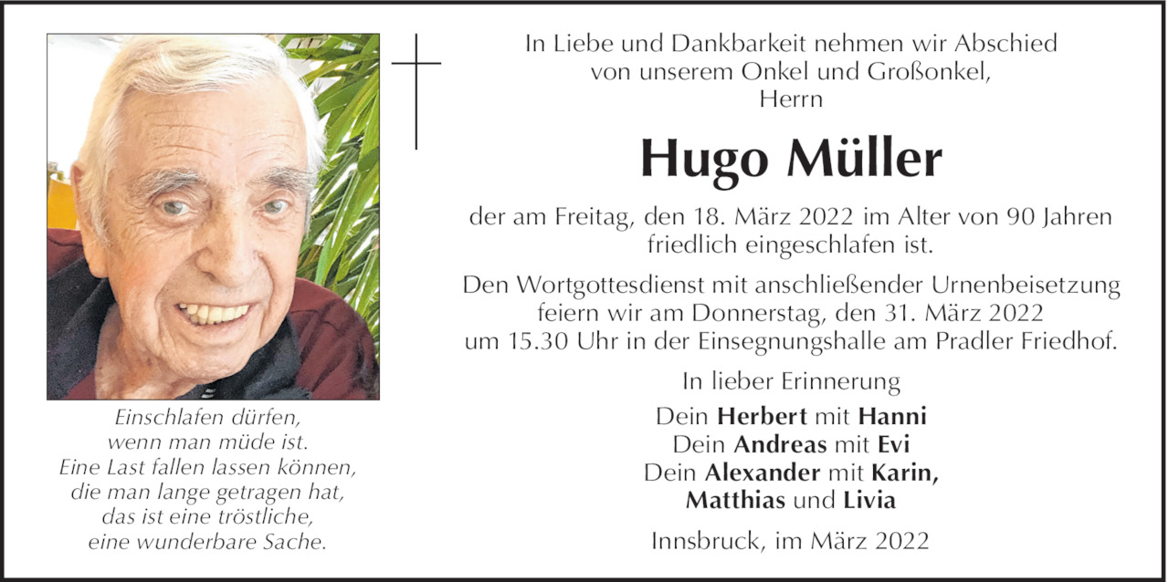 Hugo Müller Bild