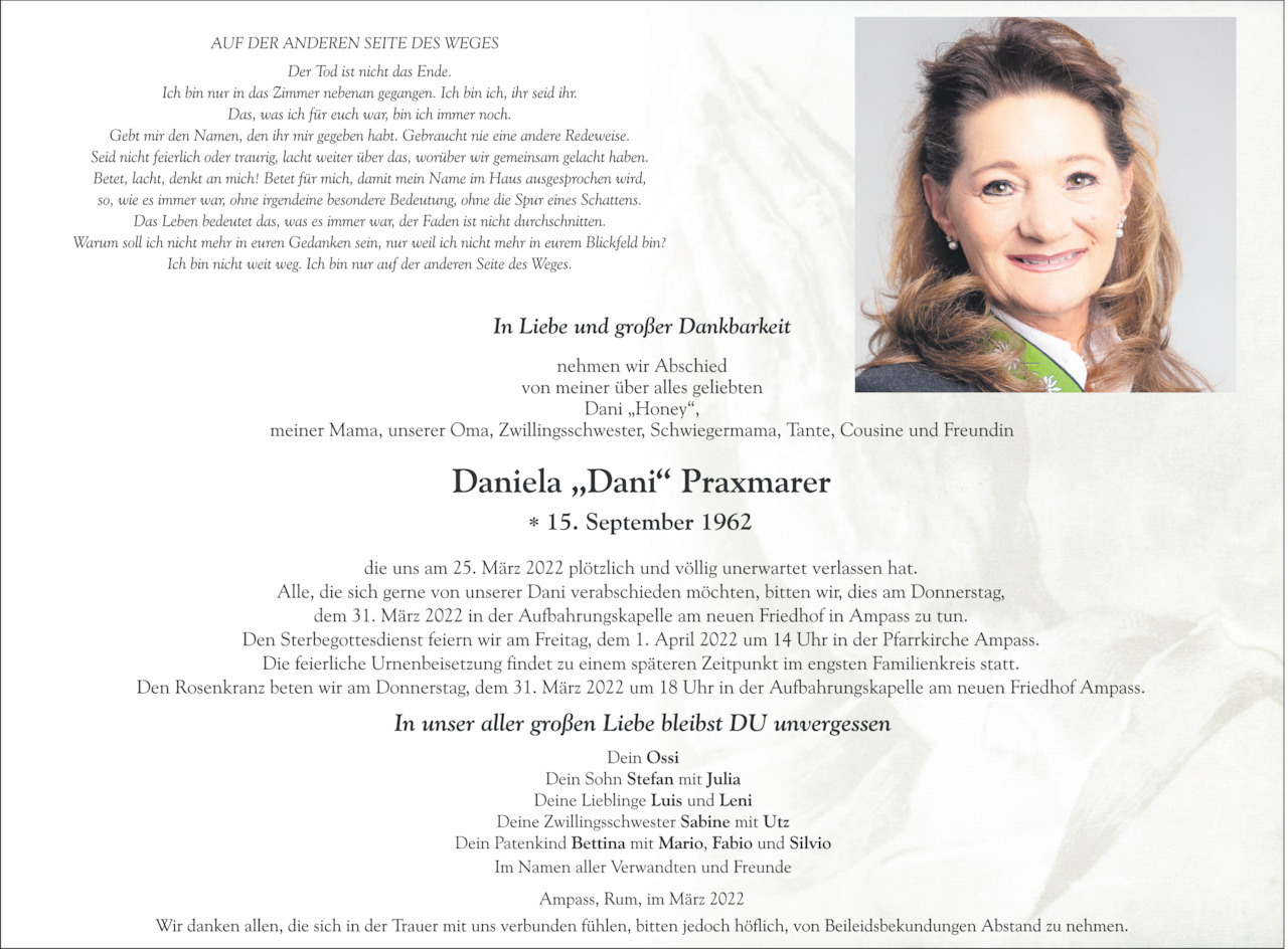 Daniela Praxmarer Bild