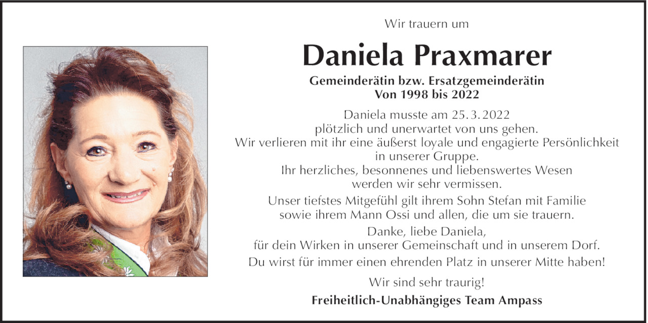 Daniela Praxmarer Bild