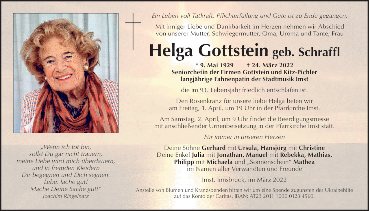 Helga Gottstein Bild