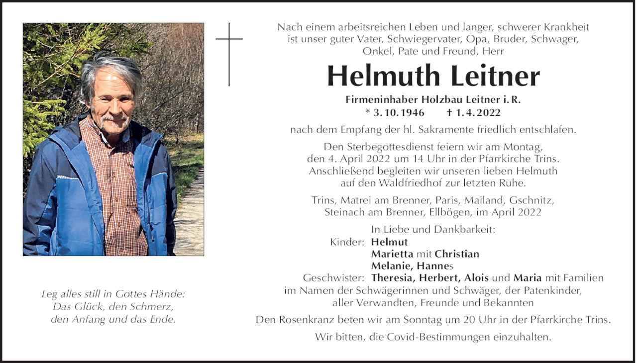 Helmuth Leitner Bild