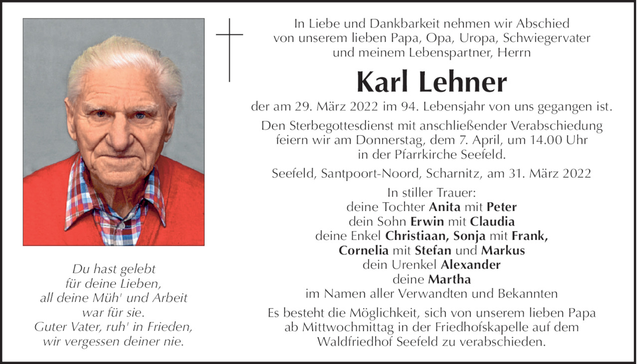 Karl Lehner Bild