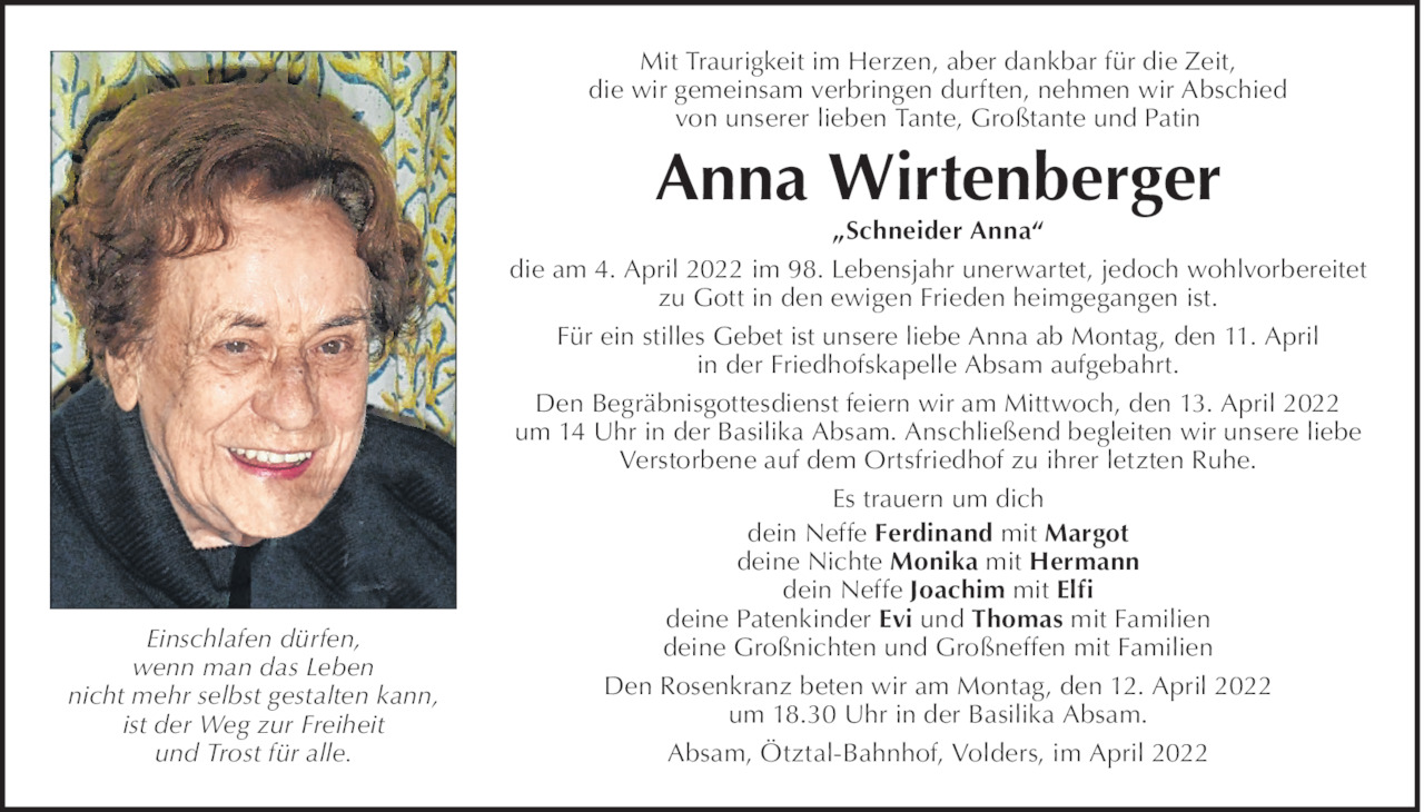 Anna Wirtenberger Bild