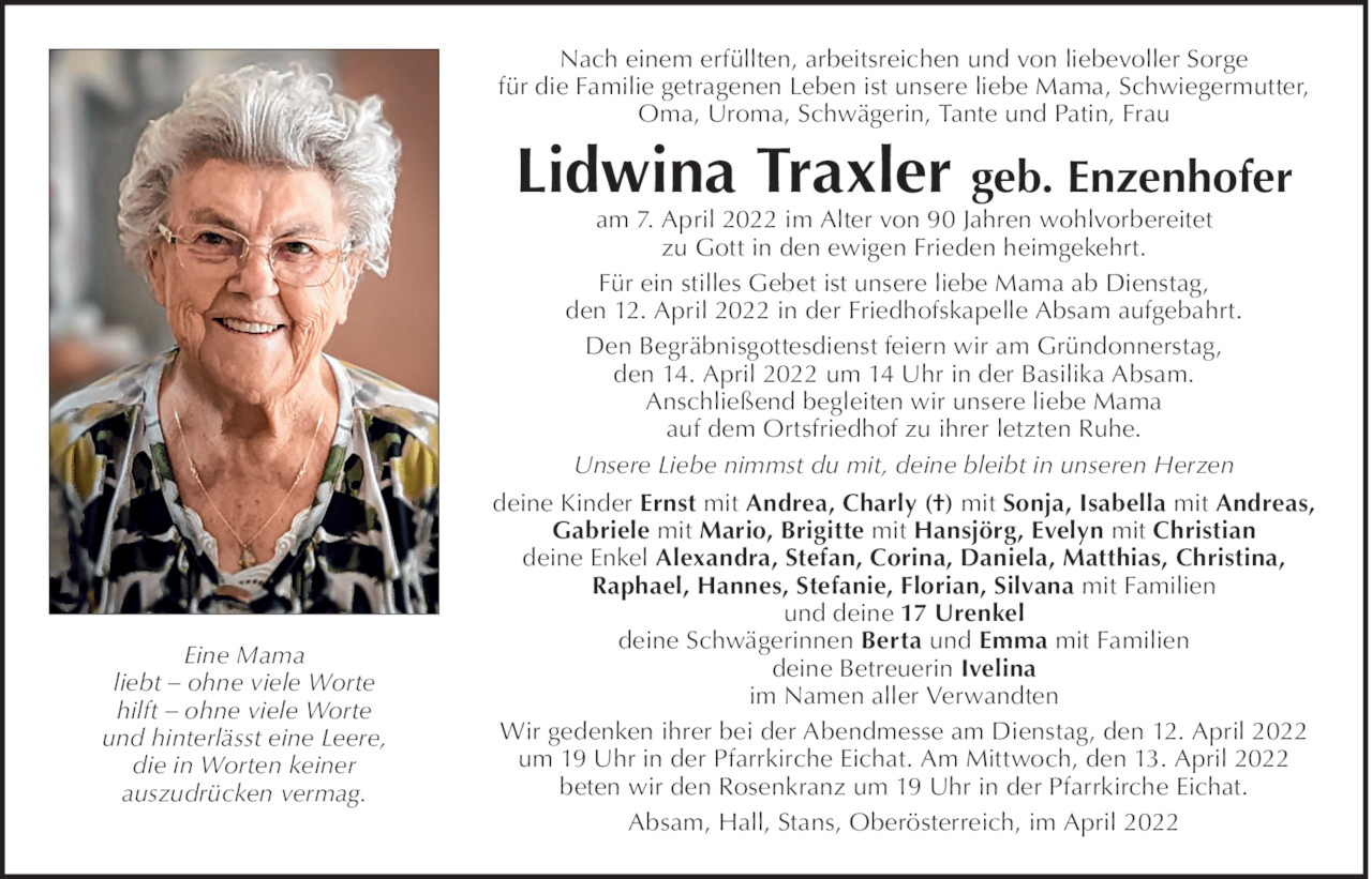 Lidwina Traxler Bild