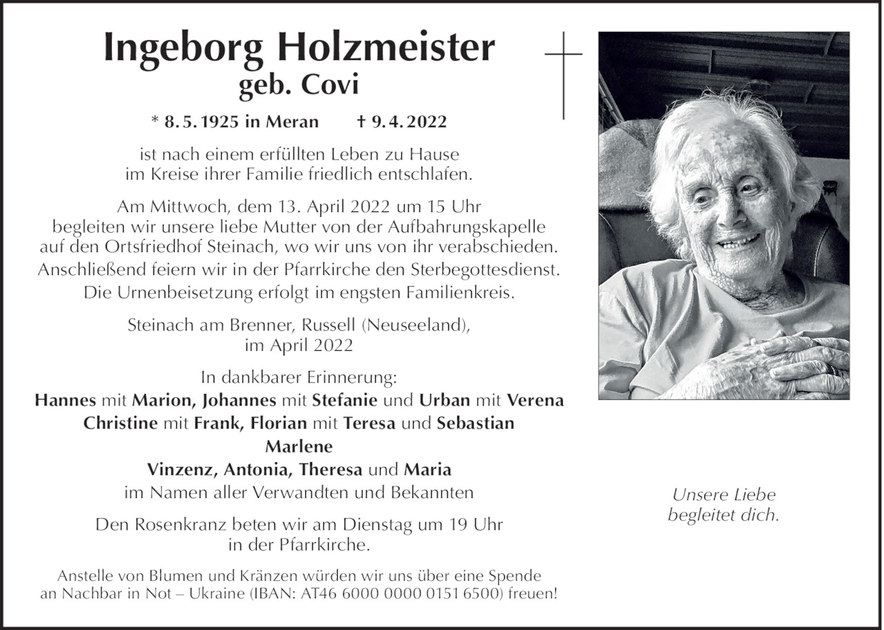 Ingeborg Holzmeister Bild