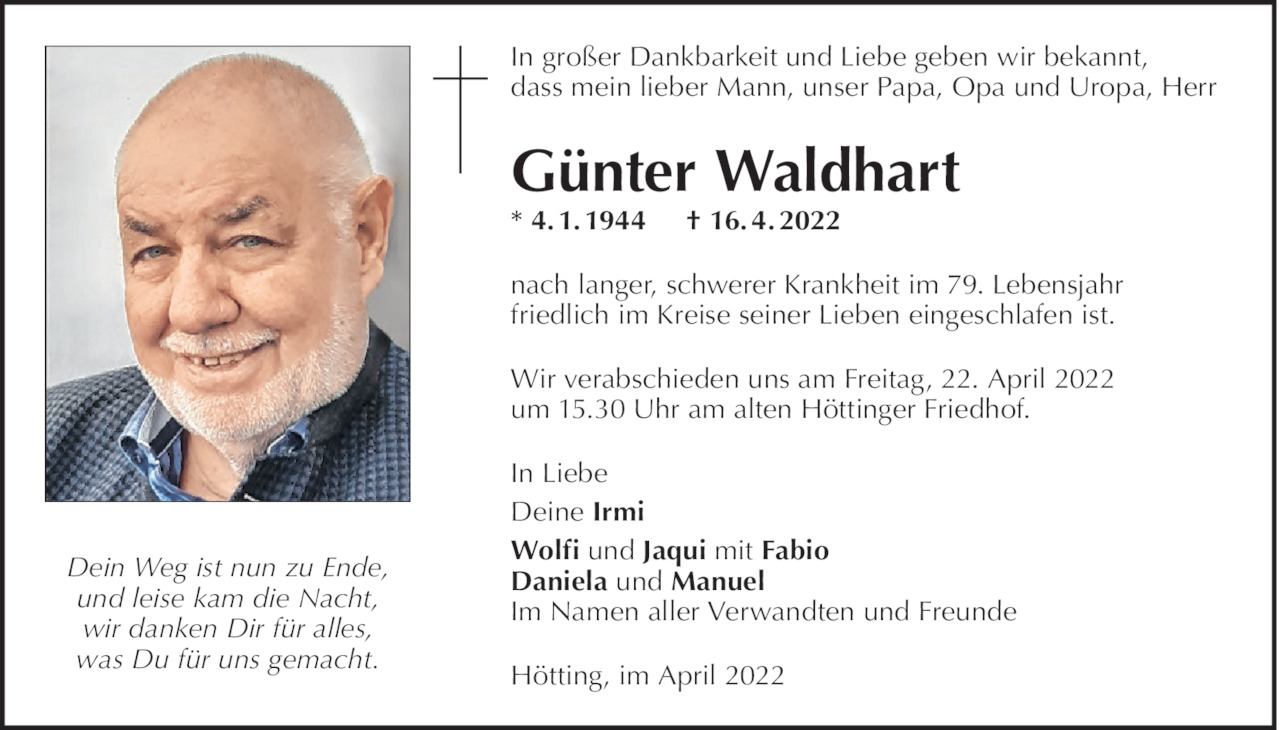 Günter Waldhart Bild