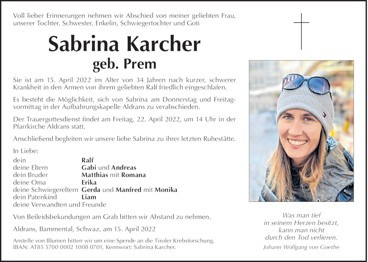 Sabrina Karcher Bild