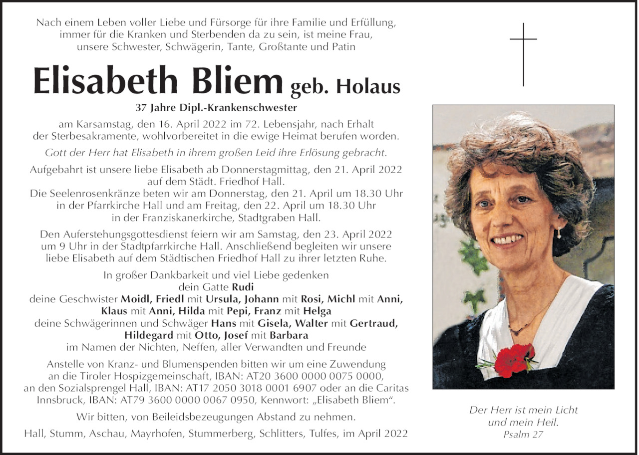 Elisabeth Bliem Bild