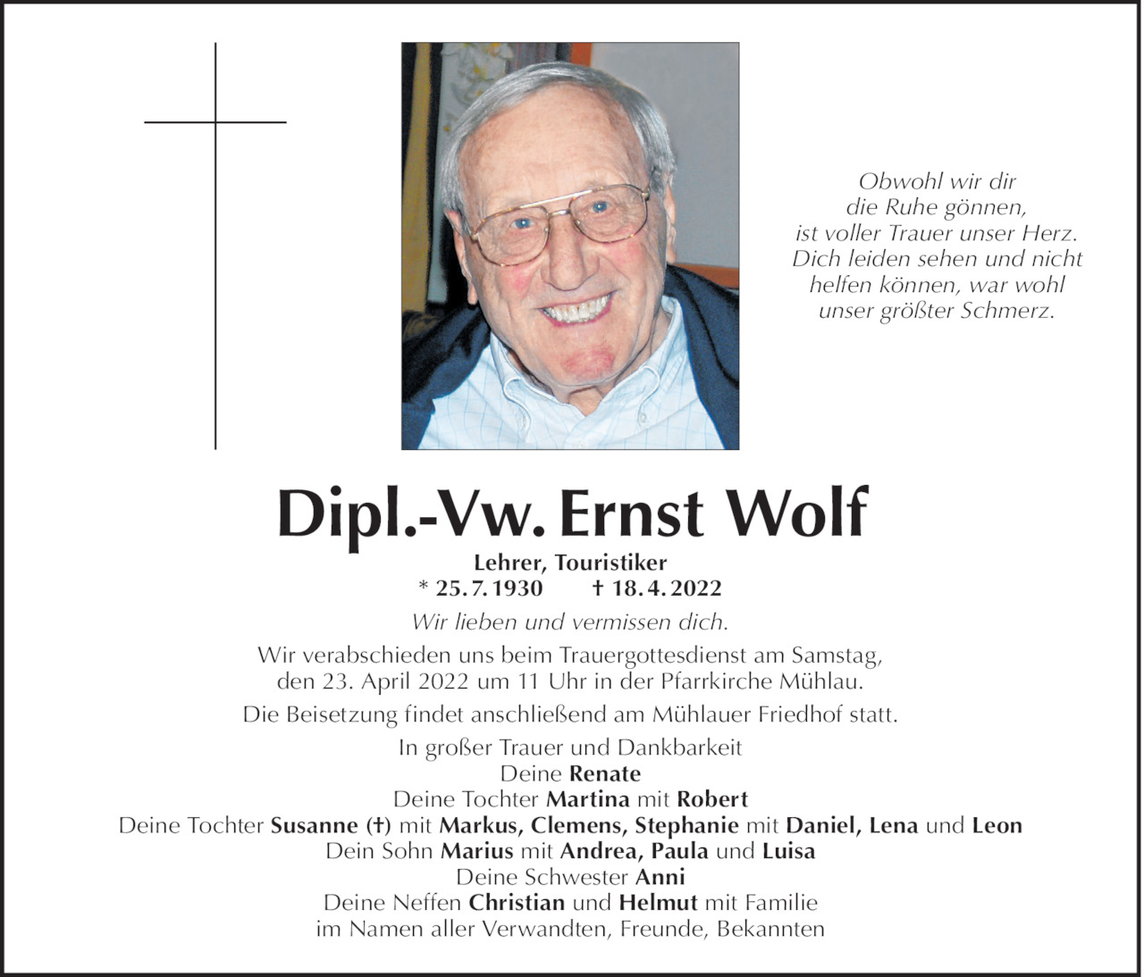 Ernst Wolf Bild
