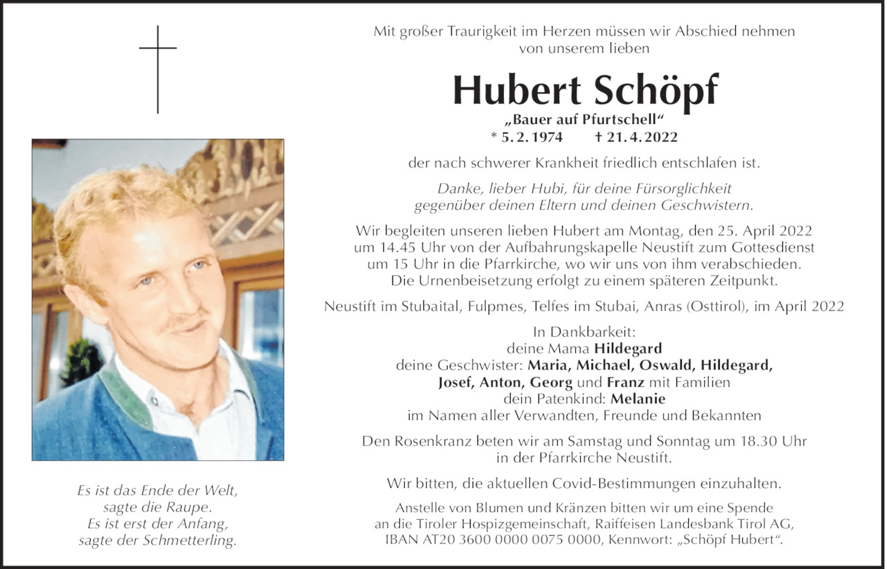 Hubert Schöpf Bild