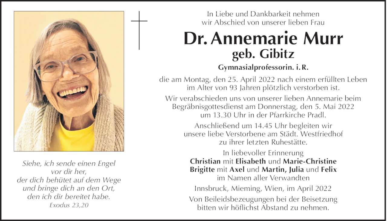 Annemarie Murr Bild