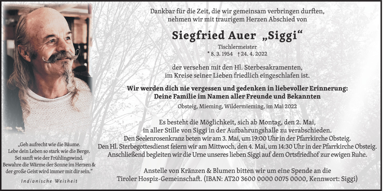 Siegfried Auer Bild