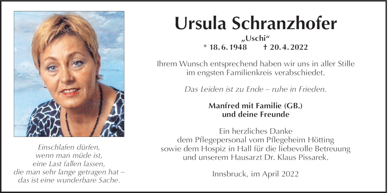 Ursula Schranzhofer Bild
