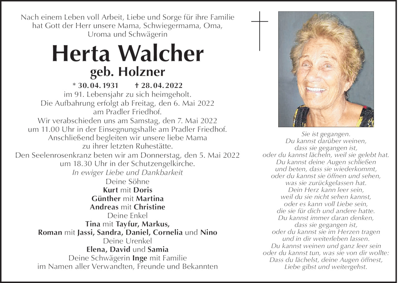 Herta Walcher  Bild