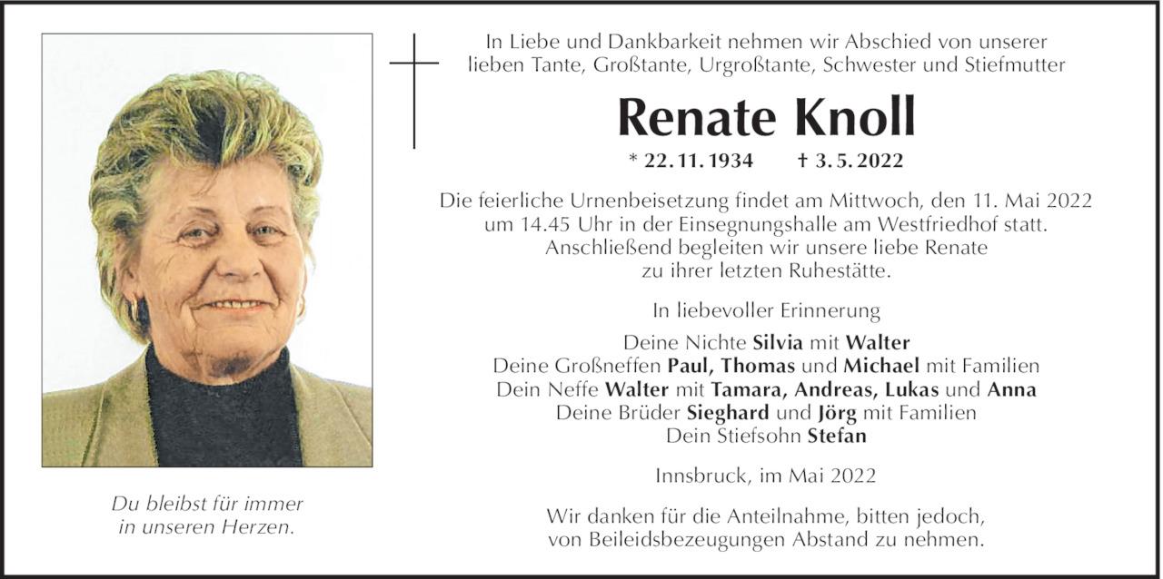 Renate Knoll Bild