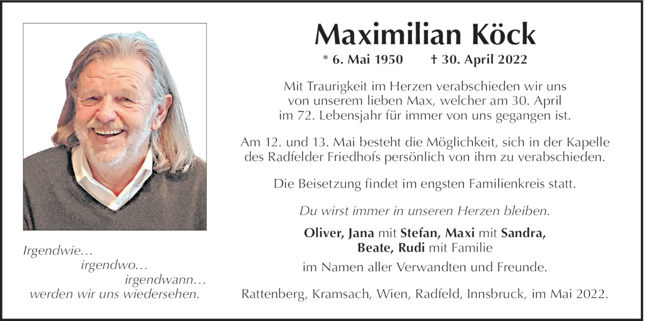 Maximilian Köck Bild