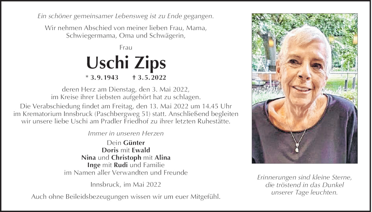 Uschi Zips Bild