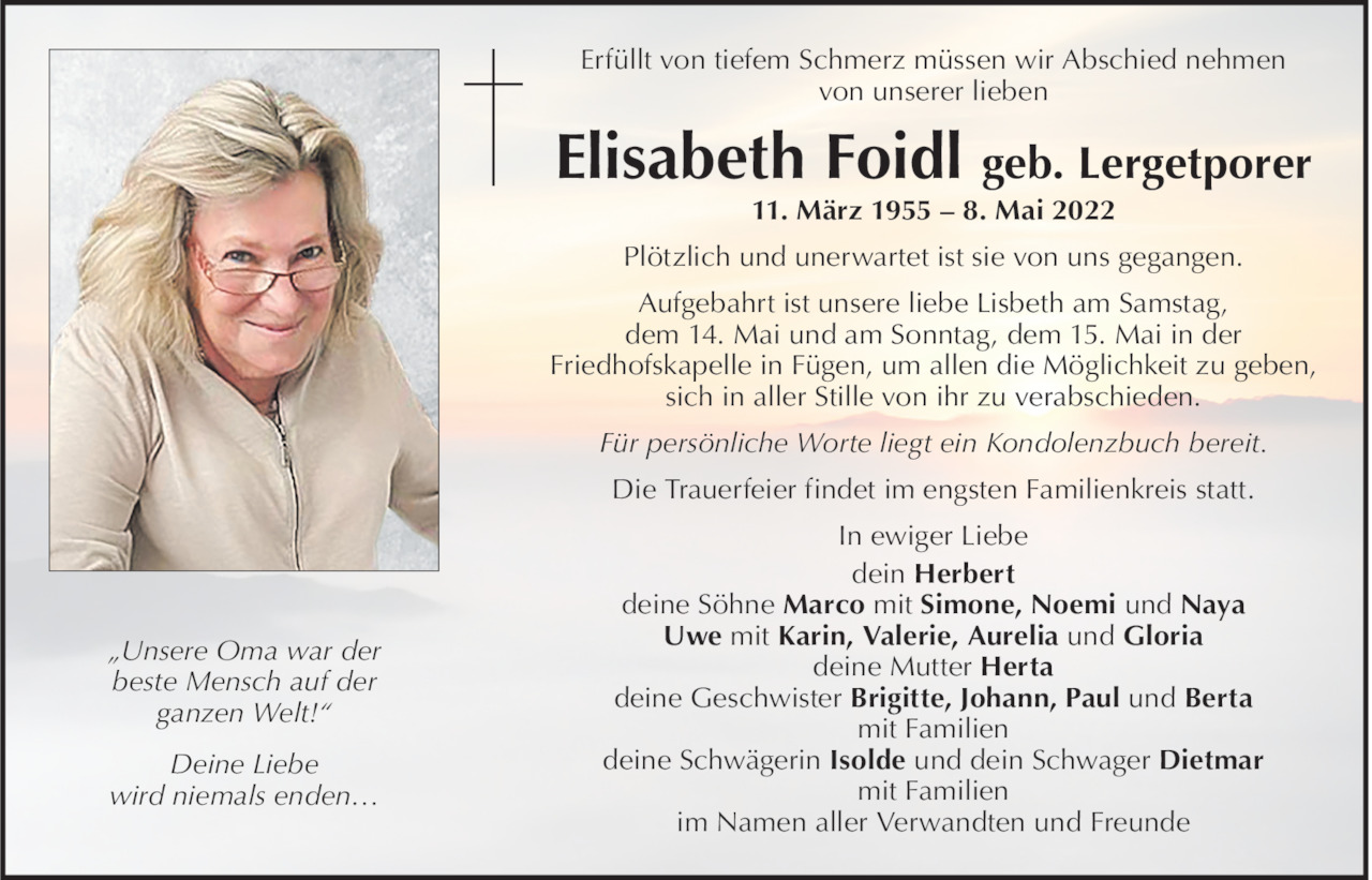 Elisabeth Foidl Bild