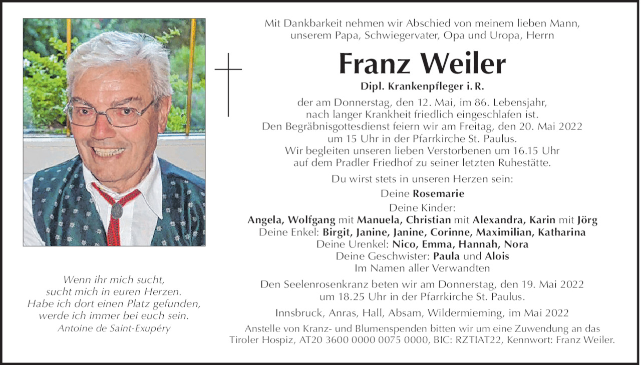 Franz Weiler Bild