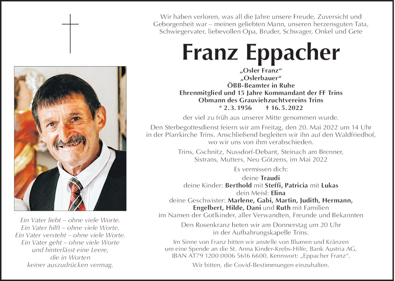Franz Eppacher Bild