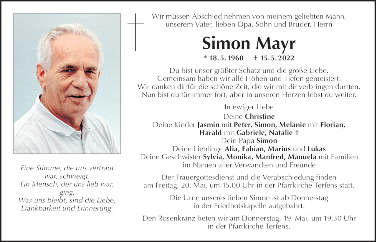 Simon Mayr Bild