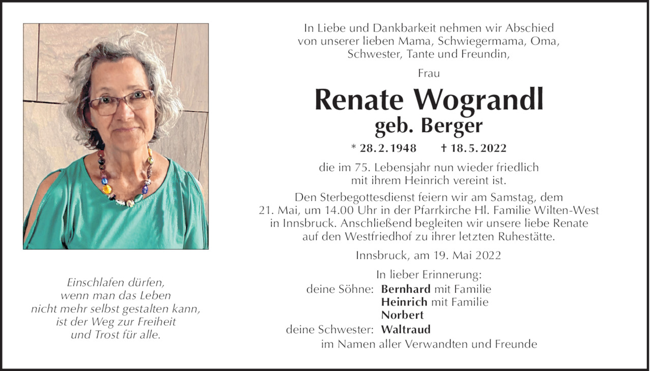Renate Wograndl Bild