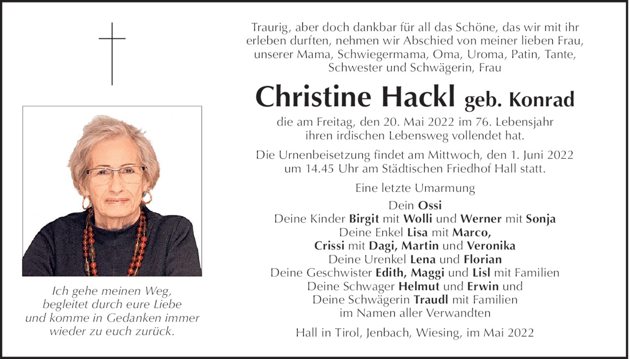 Christine Hackl Bild