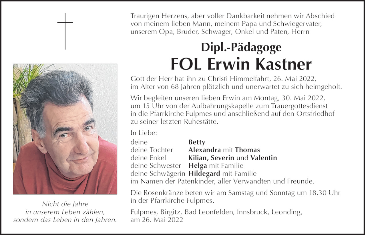 Erwin Kastner Bild