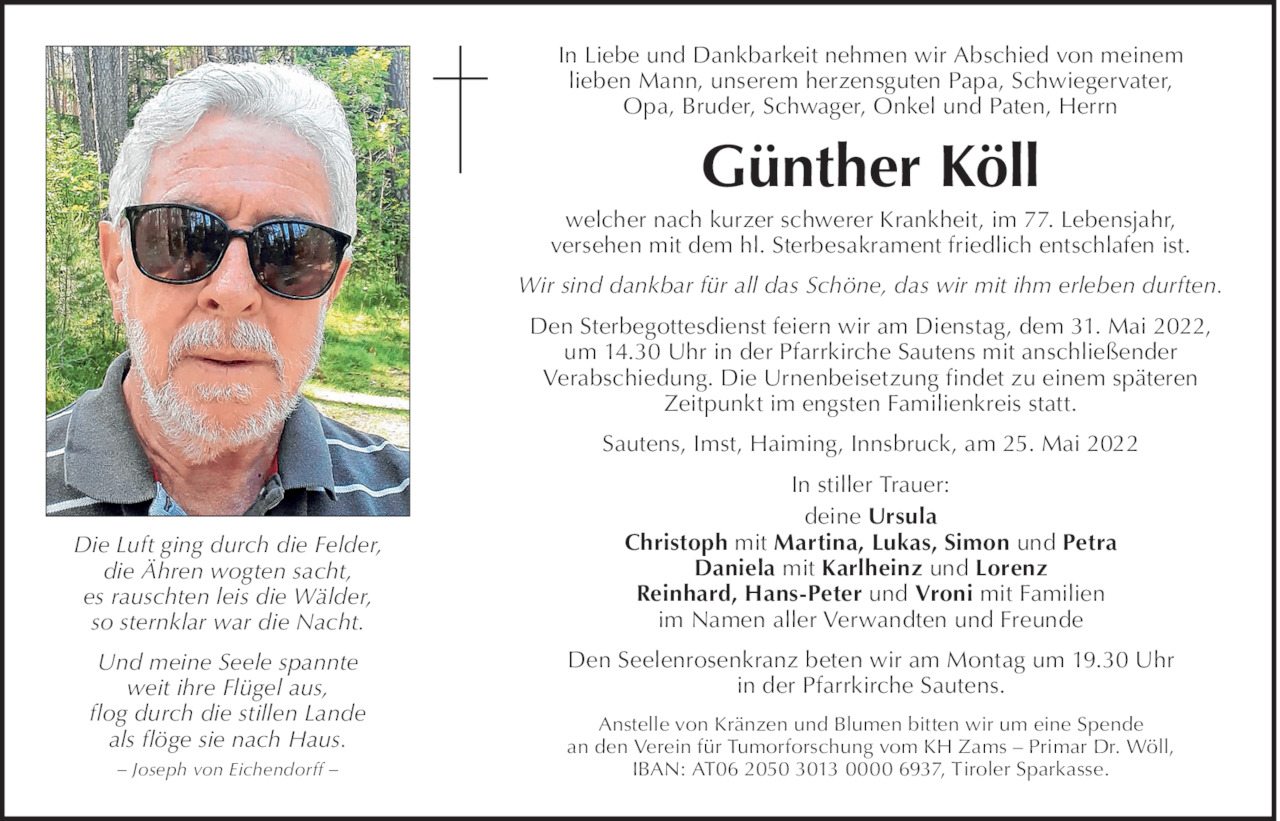 Günther Köll Bild