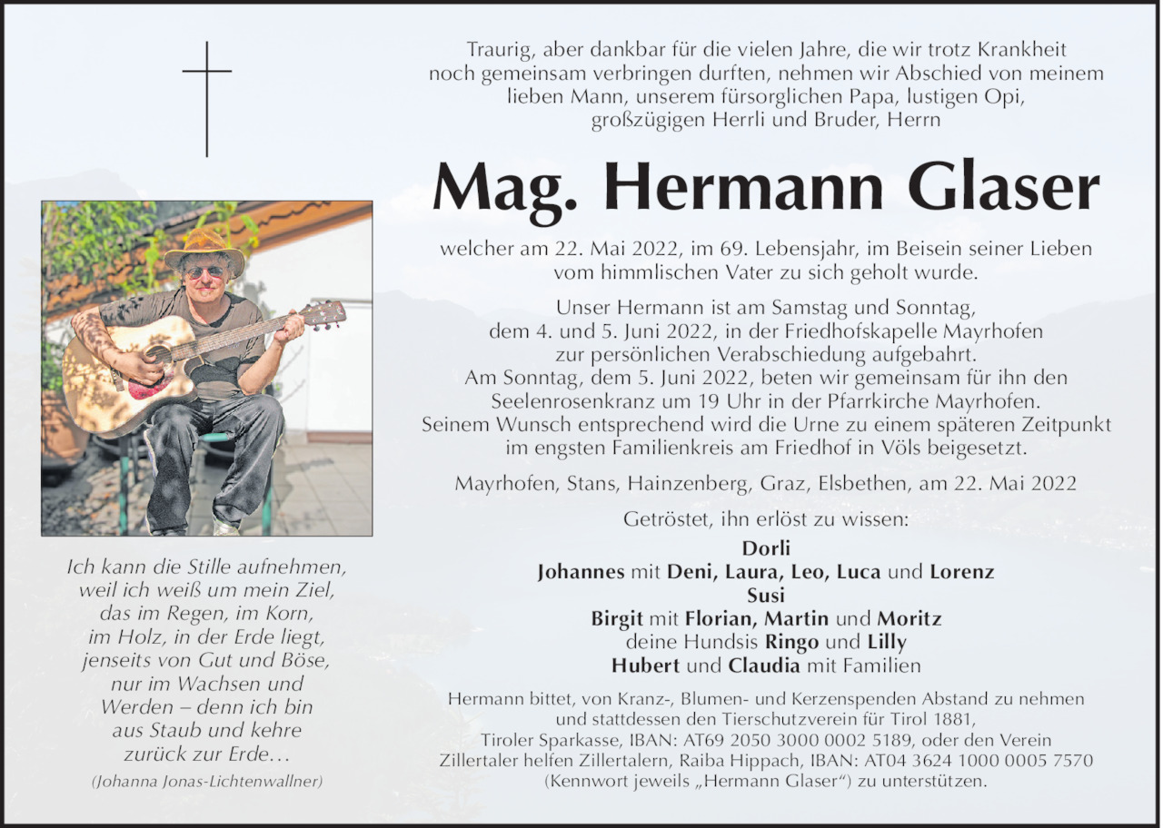Hermann Glaser Bild