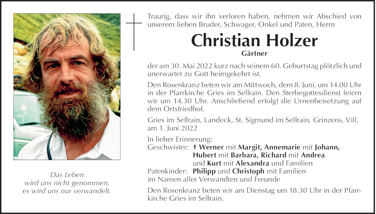 Christian Holzer Bild