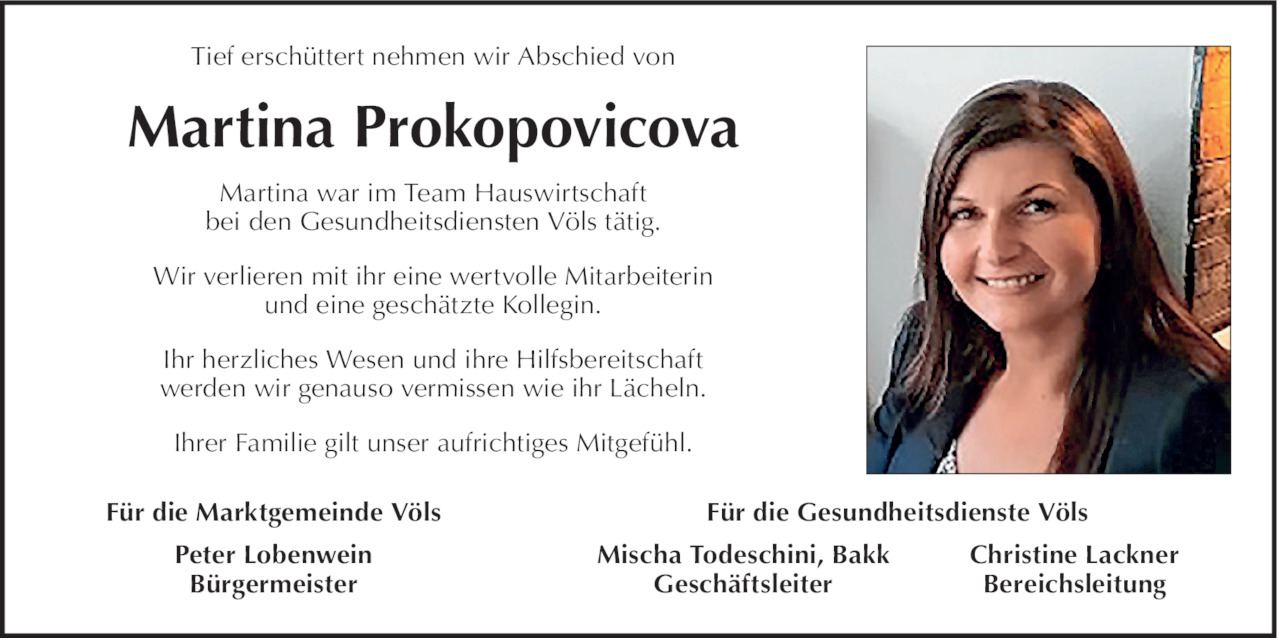 Martina Prokopovicova Bild